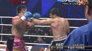 Ruslan Karaev vs Kyotaro Seoul 26092009PART2 [upl. by Rouvin]