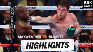 Floyd Mayweather USA vs Canelo Alvarez Mexico  BOXING fight HD 60 fps [upl. by Ozan]