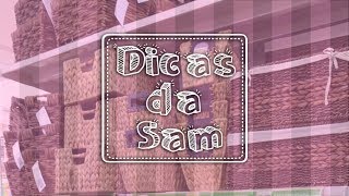 Cestos de vime  Dicas da Sam [upl. by Aivonas]