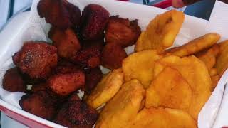 griot haitian food  griyo ayisyen ‼️ Griot haïtien et pikliz bannann 🇭🇹 [upl. by Ynavoj797]