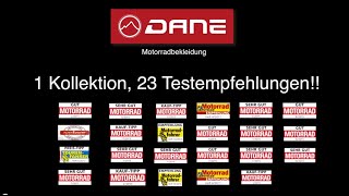 Motorradbekleidung Test Testempfehlungen Dane Kollektion [upl. by Durtschi]