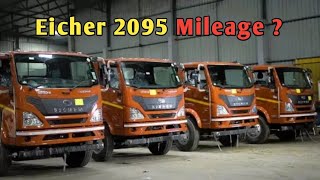 Eicher Pro 2095 XP 9 Ton Mileage  Eicher Truck jayeshbhattvlogs [upl. by Zebaj990]