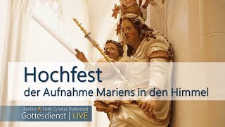 15082024  0900 Uhr  Katholischer Gottesdienst LIVE  Basilika St Cyriakus DuderstadtEichsfeld [upl. by Wistrup253]