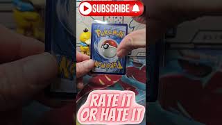 Pokemon Rate it or Hate it Ep 2850 shorts pokemon youtubeshorts rateitorhateit YouTubeHighFive [upl. by Antonino179]