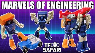 Marvels of Micro Masterpiece Engineering Newages Huffer and Pipes [upl. by Sherline155]