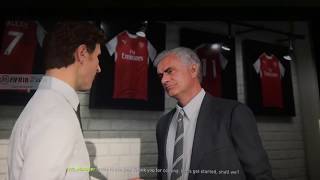 FIFA 18 manager career mode new cutscenesNegotiations [upl. by Annaujat]