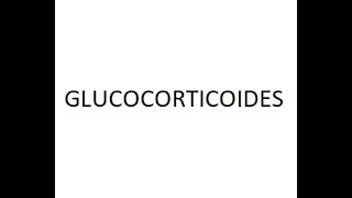 GLUCOCORTICOIDES EN 20 MINUTOS [upl. by Aliakam501]