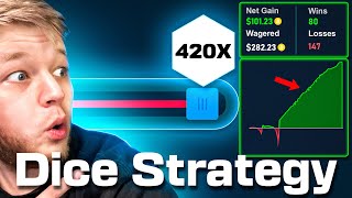 BEST DICE STRATEGY ON STAKE 2024 [upl. by Ailima216]