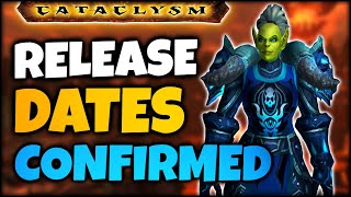 Cataclysm Classic and Pre Patch Release Dates Confirmed [upl. by Herrick589]