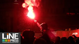 CDM Qualification France finale contre le Maroc Champs Élysées  Paris  France 14 décembre 2022 [upl. by Ewart]