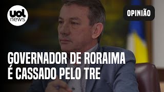 Antonio Denarium governador de Roraima é cassado por distribuição de cestas básicas nas eleições [upl. by Abbotsun873]