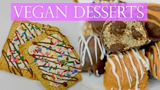 Easy Vegan Dessert Recipes [upl. by Yeldar]