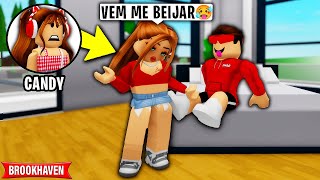 Virei INTERESSEIRA para TESTAR MEU NAMORADO e ISSO ACONTECEU BROOKHAVEN RP Roblox [upl. by Gerda]