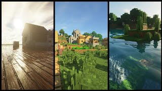 5 Ultra Realistic Shaders For Minecraft BedrockMCPE 116 [upl. by Novart532]