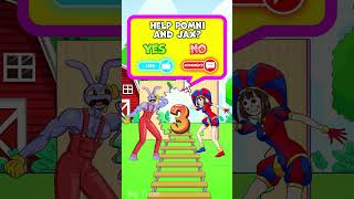 Test IQ Challenge JAX Love POMNI PUZZLE  The Amazing Digital Circus  Funny Animation shorts [upl. by Tilney947]