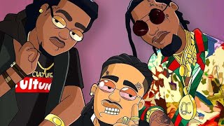 MIGOS Freestyle Beat  TROUBLE  Free Type Rap Beat 2024 [upl. by Nadabb]