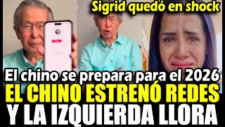 Fujimori vuelve a las redes sociales y da gran anuncio y sigrid llora y tiembla x su candidatura [upl. by Eadwina698]