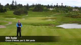 Gleneagles PGA Centenary Course Guide  Par 5 9th [upl. by Amelie301]