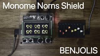 Monome Norns Shield  benjolis [upl. by Dez244]