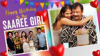 Happy Birthday to Saaree Girl  RGV  Aaradhya Devi  Birthday party [upl. by Fronia]