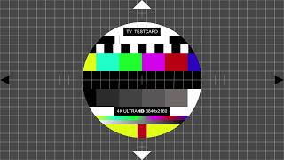 TV Testcard rund 4K ULTRA HD  Testbild 3840x2160 2023 [upl. by Ries70]