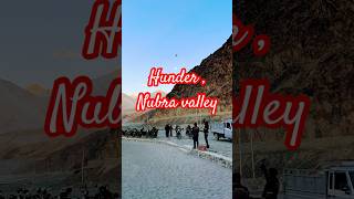 Hunder Nubra Valley ladakh bikeride travel trending [upl. by Goto]