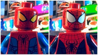 All SPIDERMAN TASM Suits in LEGO Marvel Super Heroes Cutscene [upl. by Alber]