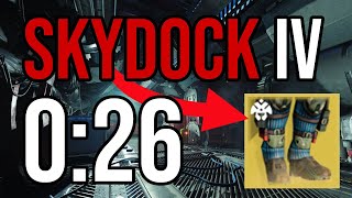 Legend Skydock IV Speedrun in 26 Seconds [upl. by Marita]