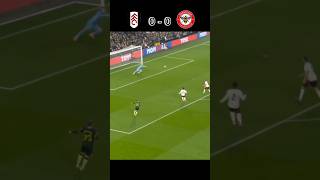 FULHAM VS BRENTFORD 🔥 highlight english premier league shorts [upl. by Atik221]