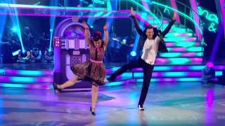 Dani Harmer amp Vincent Simone  Jive  Strictly Come Dancing 2012  Week 5 [upl. by Delgado12]