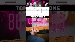 8675309 Jenny Tommy Tutone Guitar Riff with TABS [upl. by Mehitable]