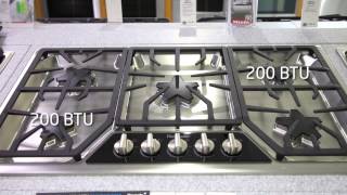 Thermador 36 inch Gas Range Top  SGSX365FSS Features [upl. by Roxy]