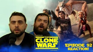 The Clone Wars 92 Tipping Point Reaction [upl. by Aldin347]