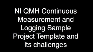 NIWeek 2016 NI QMH CML demo [upl. by Kcirddot]