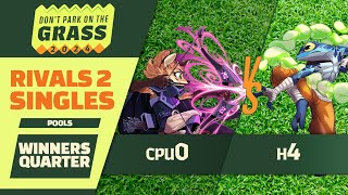 CPU0 Fleet vs H4 Ranno  DPG 2024  Rivals of Aether 2 Winners Quarters Pools [upl. by Michel]