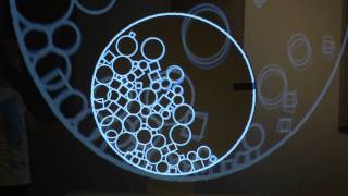 Interactive Digital Art  rotary tumble [upl. by Nalyk]