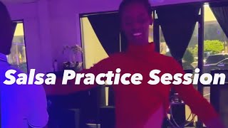 Salsa On2 Practice  Paul amp Mfon [upl. by Kerge872]