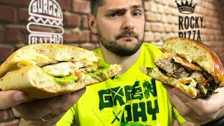 РАЗБОРКА КУРИЦ 🍔 ЛУЧШИЙ КУРИНЫЙ БУРГЕР [upl. by Shimkus]