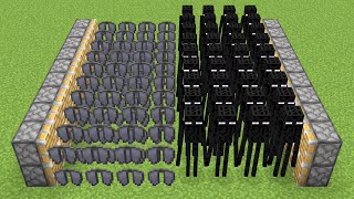 X400 Endermans and X100 Elytres minecraft combined [upl. by Hairacaz]