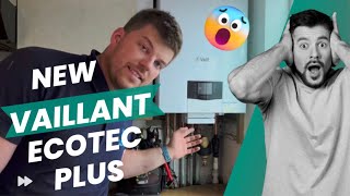 New Vaillant EcoTEC Plus 826 Installation [upl. by Enytsirhc262]