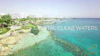 3 CLV Villas Fig Tree Bay Protaras Drone By VirtualCypruscom Powered By Cyprus In The Sun Holidays [upl. by Araeic383]