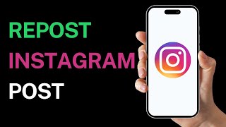 HOW TO REPOST AN INSTAGRAM POST [upl. by Mcculloch]