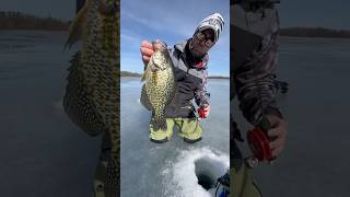 Ice Fishing Up High… Highflying Crappies [upl. by Elynad403]