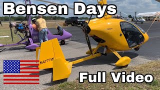 Gyroplane EVENT FULL Video Bensen Days Florida gyrocopter [upl. by Mutua422]