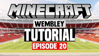 Minecraft Stadium Builds Wembley Stadium 20 Stands [upl. by Gomer]