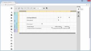 Reporting ASPNET MVC EndUser Designer [upl. by Mercedes]