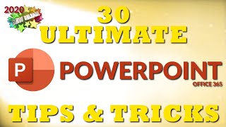 30 Ultimate PowerPoint Tips and Tricks for 2020 [upl. by Tahmosh]