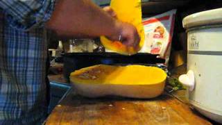 How To Cook Butternut Squash For Puree [upl. by Sydel]