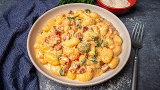 Creamy Chorizo Gnocchi [upl. by Brianna]