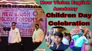 New Vision English Academy Function  Children day celebration 2024  Function  Vlog NVEA [upl. by Spense]